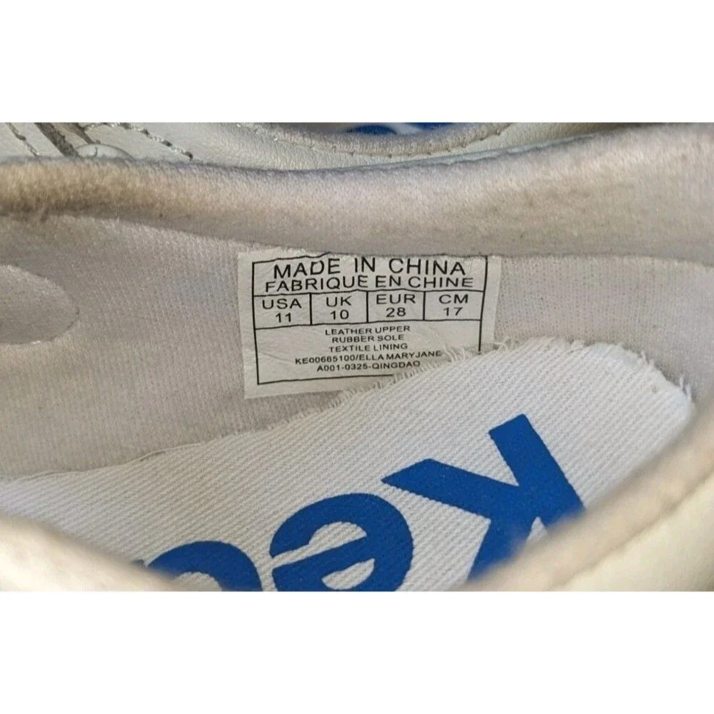 Keds Ella White Mary Jane Girls Size 11 Shoe Bundle